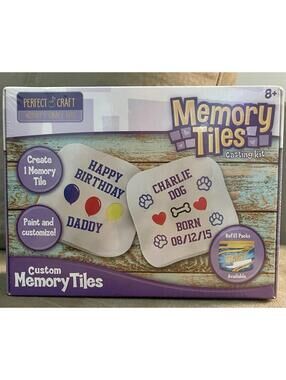Custom Memory Tiles Casting Kit - Perfect Craft Activity Craft Kits